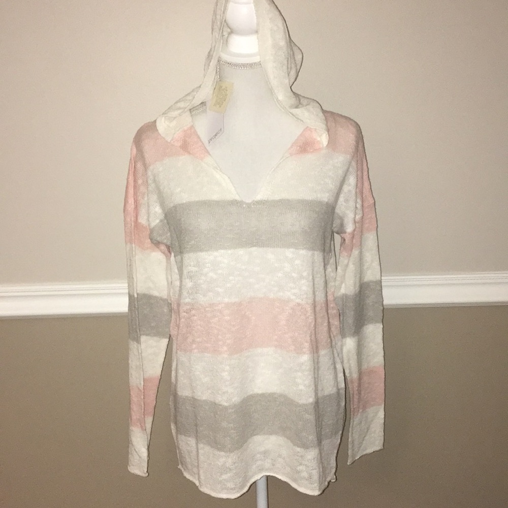 Project hooded sweater NWT